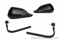 BARKBUSTERS Storm Handguard Kit Single Point Bar End Black