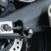 R&G RACING Paddock Stand Bobbins M10 Black Triumph Tiger 800 XRX (Pair)