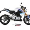 MIVV GP PRO Compleet uitlaatsysteem - BMW G 310R