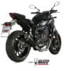 MIVV Delta Race Compleet uitlaatsysteem - Yamaha MT-07