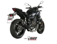 MIVV Delta Race Compleet uitlaatsysteem - Yamaha MT-07