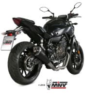 MIVV Delta Race Compleet uitlaatsysteem - Yamaha MT-07