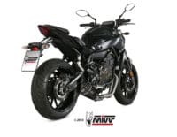 MIVV Delta Race Compleet uitlaatsysteem - Yamaha MT-07
