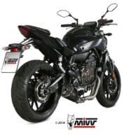 MIVV Delta Race Compleet uitlaatsysteem - Yamaha MT-07