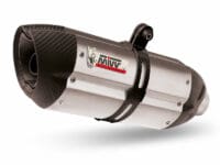 MIVV geluiddemper Suono RVS carbon eindkap Honda CB500F