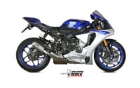 MIVV geluiddemper MK3 carbon/RVS eindkap Yamaha R1