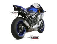 MIVV geluiddemper MK3 carbon/RVS eindkap Yamaha R1