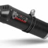 MIVV Oval Muffler Carbon/Carbon End Cap Benelli TRK 502