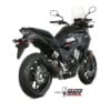 MIVV ovale geluiddemper carbon/carbon eindkap Honda CB500X
