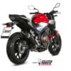 1088641001-2-800Wx800H MIVV geluiddemper GP Pro zwart RVS/RVS eindkap Honda CB500F