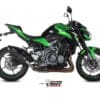 MIVV geluiddemper Suono zwart RVS/carbon eindkap Kawasaki Z900