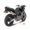 SLIP-ON X-CONE INOX HORNET 600