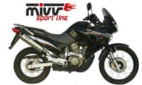 SLIP-ON OVAL INOX XLV 650 TRANSALP