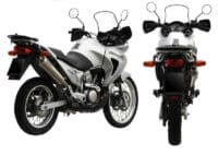 SLIP-ON OVAL INOX XLV 650 TRANSALP