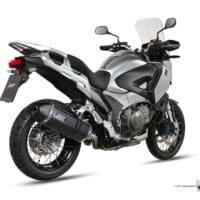 1089566001-1-800Wx800H MIVV geluiddemper Speed Edge zwart RVS carbon eindkap Honda Crosstourer