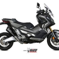 1089583001-1-800Wx800H MIVV geluiddemper Delta Race zwart RVS/carbon eindkap Honda X-ADV 750