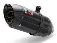 MIVV geluiddemper Suono Steel Black/carbon eindkap Honda CB500F