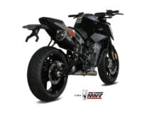 MIVV geluiddemper Delta Race zwart RVS/carbon eindkap KTM 790 Duke