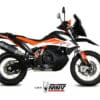 MIVV Speed Edge Muffler Steel Black/Carbon End Cap KTM 790 Adventure