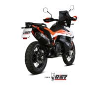 MIVV Speed Edge Muffler Steel Black/Carbon End Cap KTM 790 Adventure