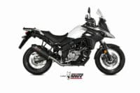 MIVV ovale geluiddemper carbon/carbon eindkap Suzuki DL650 V-Strom
