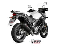 MIVV ovale geluiddemper carbon/carbon eindkap Suzuki DL650 V-Strom