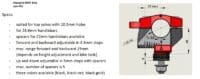 GILLES 2DGT Adjustable Bar Mounts Black Yamaha MT-07