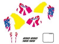 1091576-1-800Wx800H TECNOSEL Stickers Kit Team OEM Suzuki 1992
