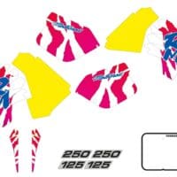 1091576-1-800Wx800H TECNOSEL Stickers Kit Team OEM Suzuki 1992
