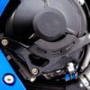 GILLES Left Engine Crankcase Cover Protection Black Suzuki GSX-R1000