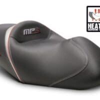 1092887-1-800Wx800H SHAD Comfort Seat lack/Grey-Blue Seams - Piaggio MP3