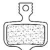 CL BRAKES E-Bike Brake Pads  Sintered Compound - 4051ECX