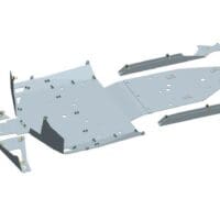SARRAZIN Complete Frame Protection Aluminium Polaris