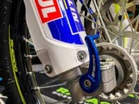 SCAR Front Axle Pull Blue