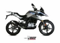 MIVV Delta Race Silencer Steel Black/Carbon End Cap BMW G310GS