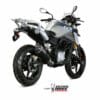 MIVV Delta Race Silencer Steel Black/Carbon End Cap BMW G310GS