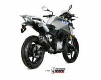 MIVV Delta Race Silencer Steel Black/Carbon End Cap BMW G310GS