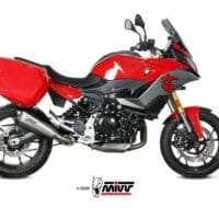 1096332002-1-800Wx800H MIVV Delta Race Silencer Stainless Steel/Carbon End Cap BMW F900XR
