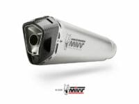 MIVV Delta Race Silencer Stainless Steel/Carbon End Cap BMW F900XR