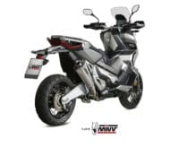 MIVV Delta Race Silencer Stainless Steel /Carbon End Cap Honda X-ADV 750