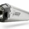 MIVV Delta Race Silencer Stainless Steel /Carbon End Cap Honda X-ADV 750