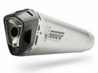 MIVV Delta Race Silencer Stainless Steel /Carbon End Cap Honda X-ADV 750