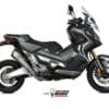 MIVV Delta Race Silencer Stainless Steel /Carbon End Cap Honda X-ADV 750