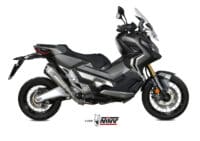 MIVV Delta Race Silencer Stainless Steel /Carbon End Cap Honda X-ADV 750