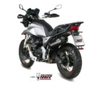 MIVV Oval Muffler Carbon Carbon End Cap Moto Guzzi V85TT