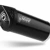 1096373001-3-800Wx800H MIVV Mover Silencer Black Stainless Steel/Black ABS End Cap Honda Forza 300