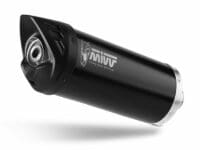 1096373001-3-800Wx800H MIVV Mover Silencer Black Stainless Steel/Black ABS End Cap Honda Forza 300