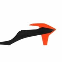 RACETECH Radiator Covers Black/Orange KTM