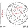 JT SPROCKETS Rear Sprocket  Steel Standard - 428