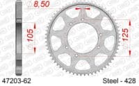1096617001-1-800Wx800H AFAM Standaard staal achtertandwiel 47203 - 428